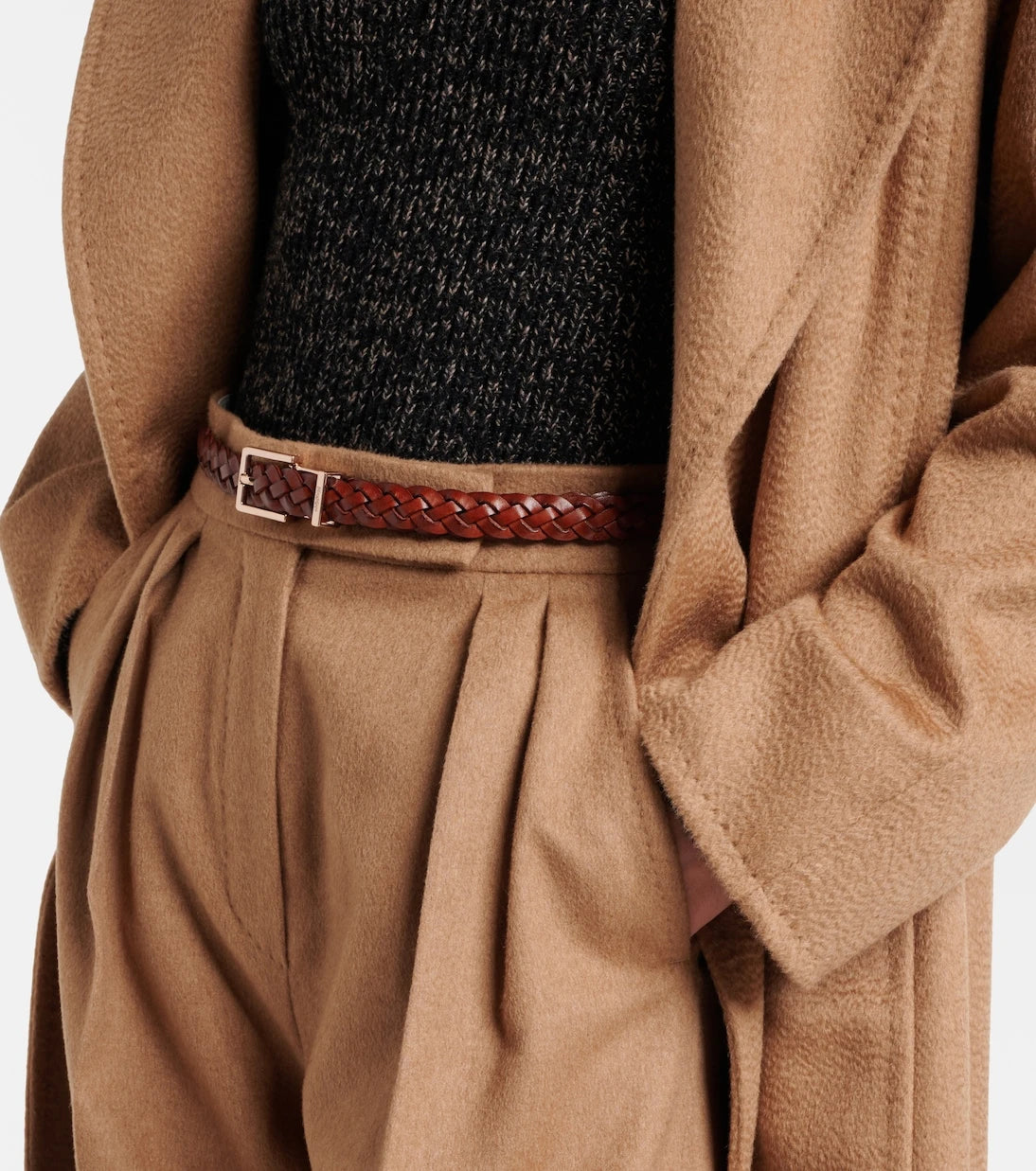 Max Mara - Vetta leather belt