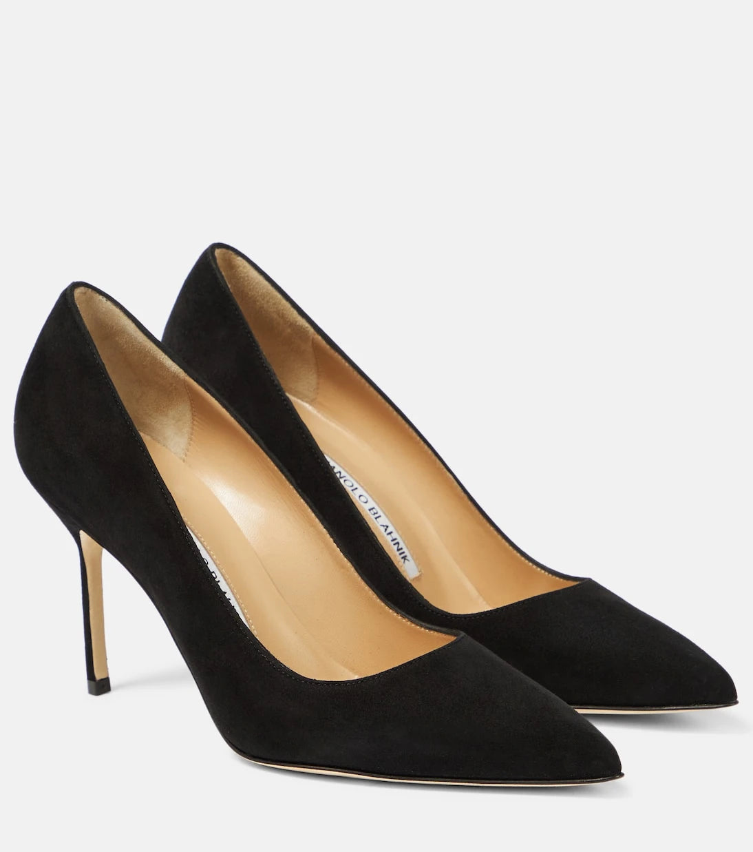Manolo Blahnik - BB 90 suede pumps