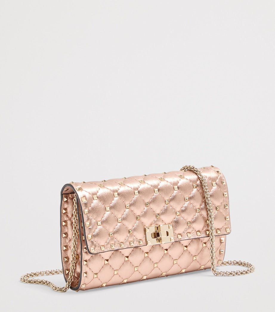 Valentino Garavani Leather Rockstud Spike Shoulder Bag