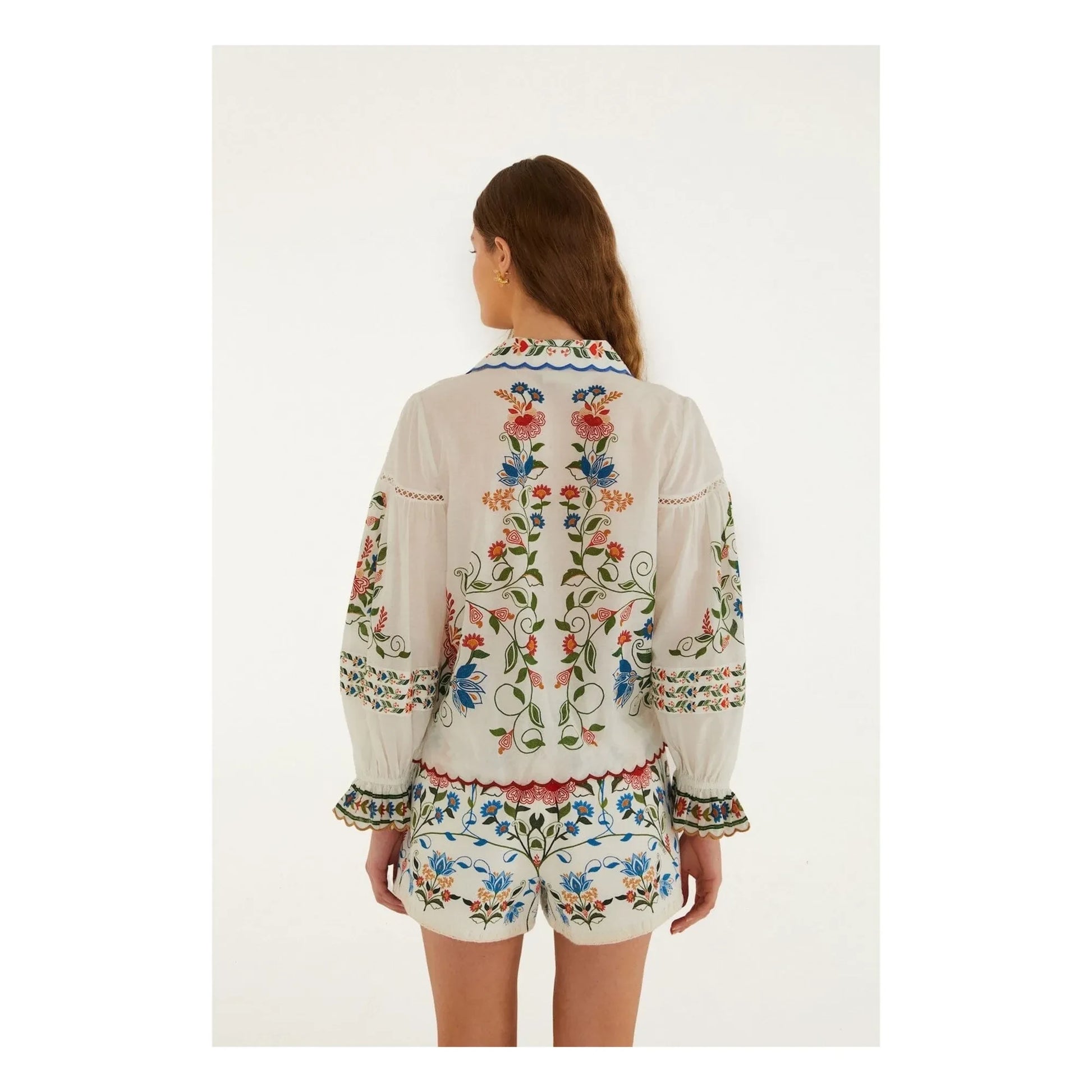 Farm Rio - Short Fraga | White