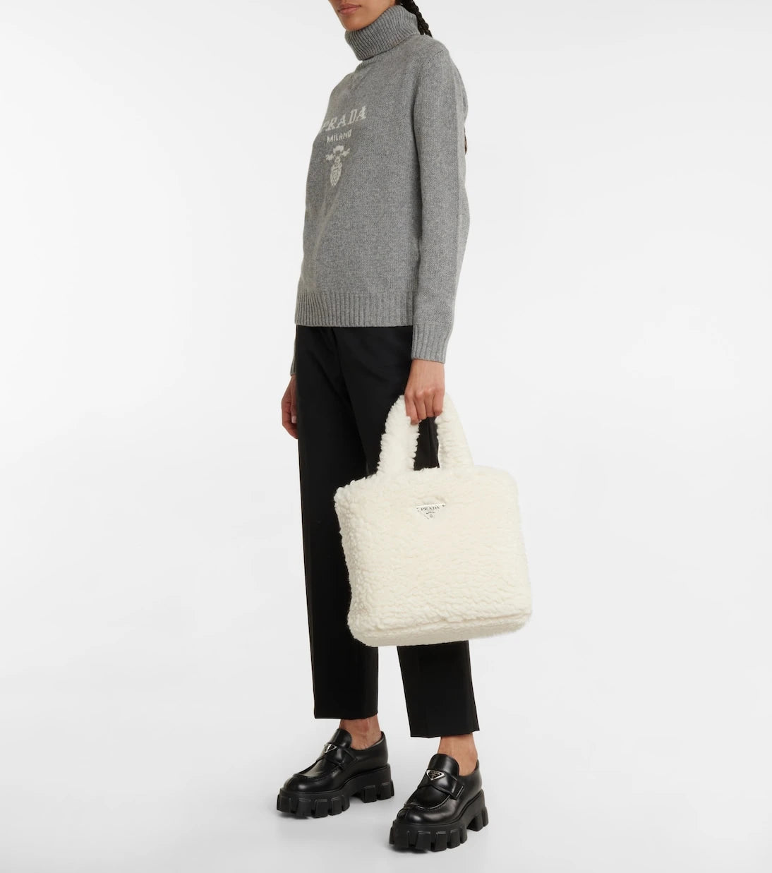 Prada - Small teddy tote