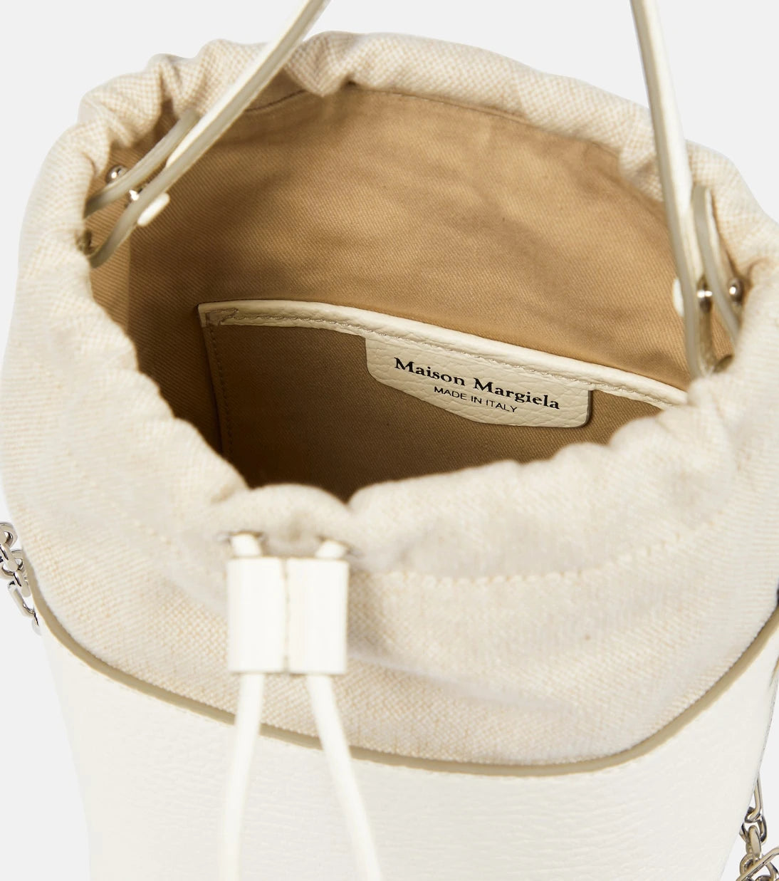 Maison Margiela - حقيبة دلو 5AC جلد