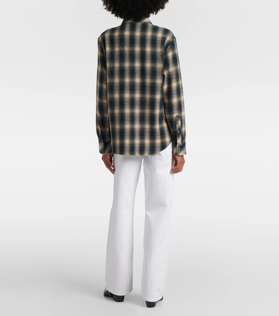 God's True Cashmere - Tartan cashmere shirt