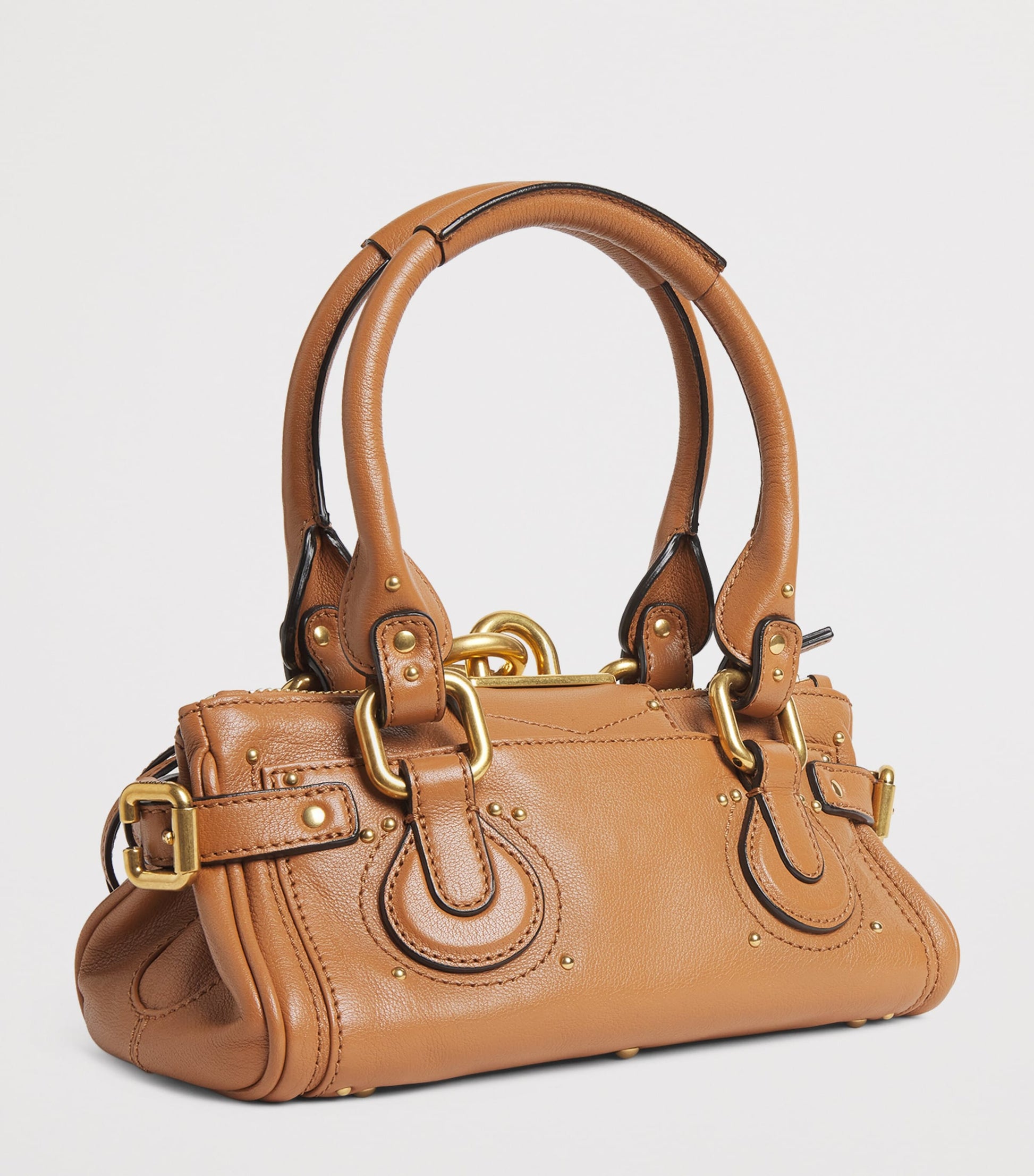 Chloé Small Leather Paddington Top-Handle Bag