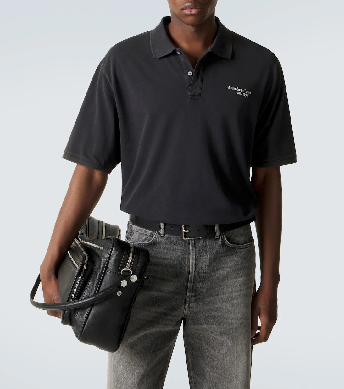 Acne Studios - Cotton piqué polo shirt