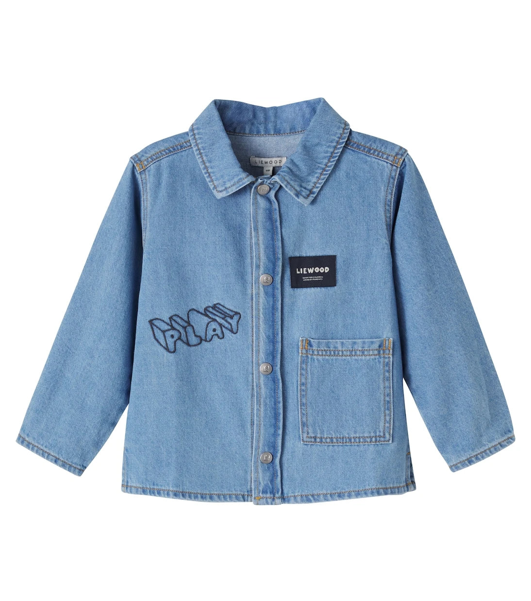 Liewood - Greg embroidered denim shirt