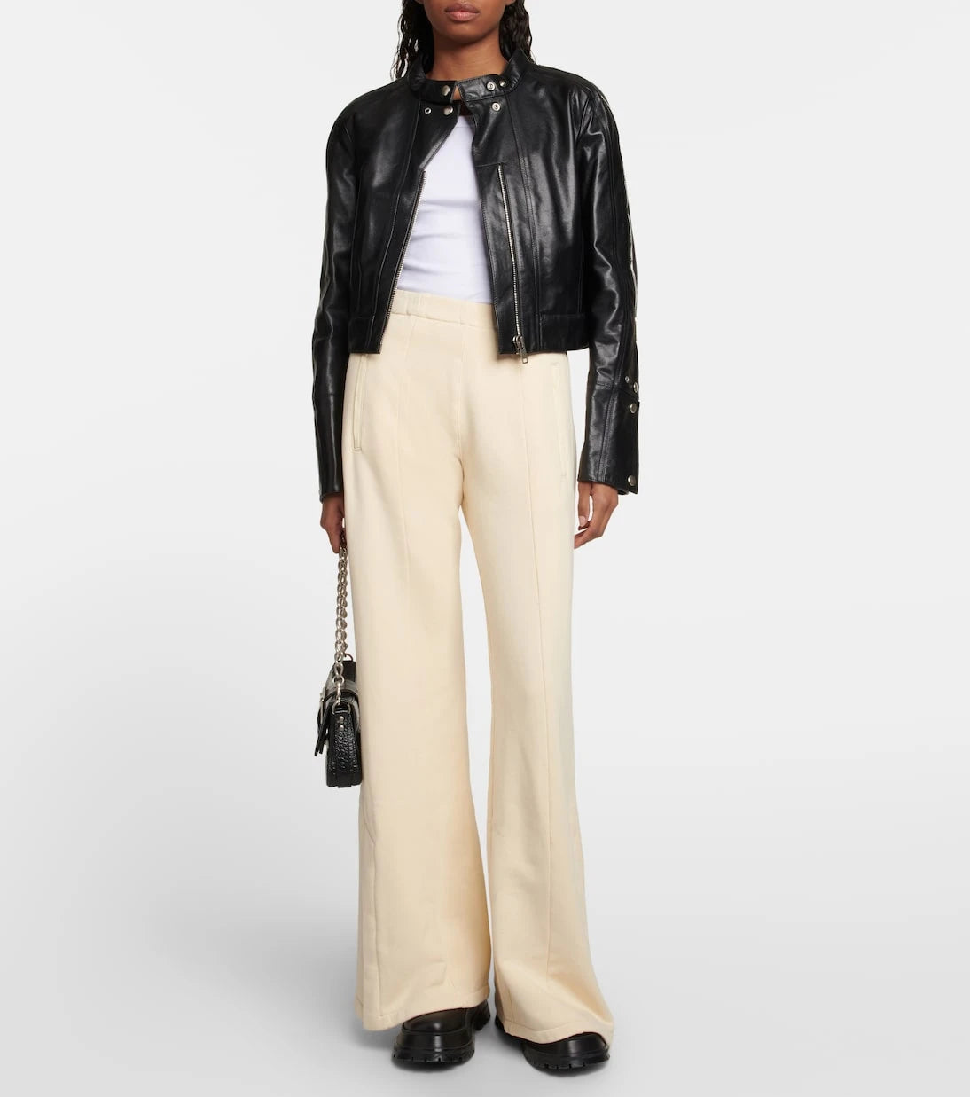 Amiri - Wide-leg cotton sweatpants