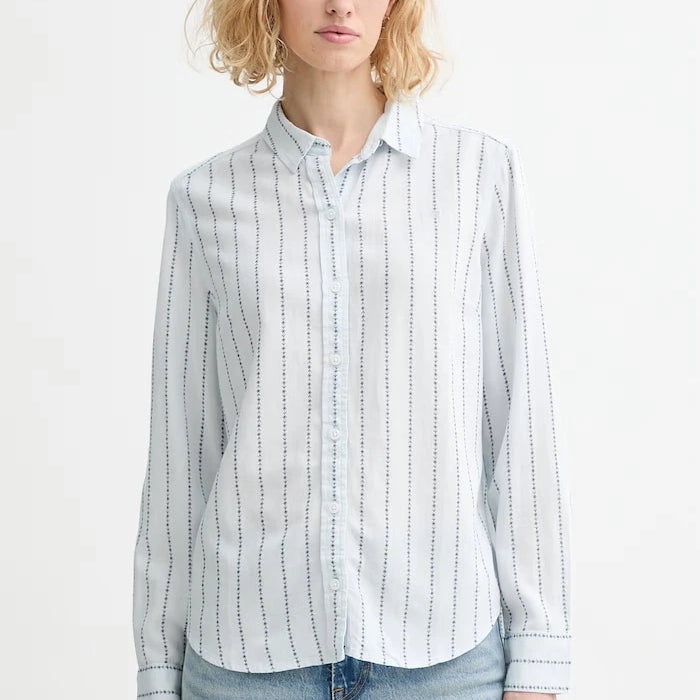 Риза с лен Levi's NEW CLASSIC FIT BW