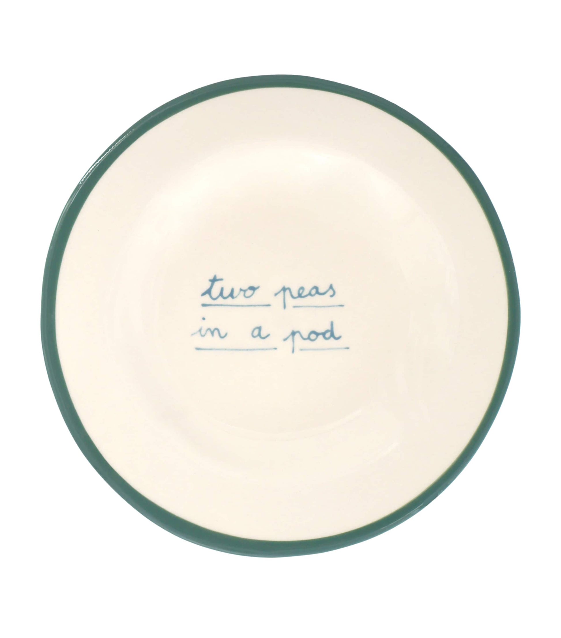 Two Peas in a Pod Dessert Plate (20cm)