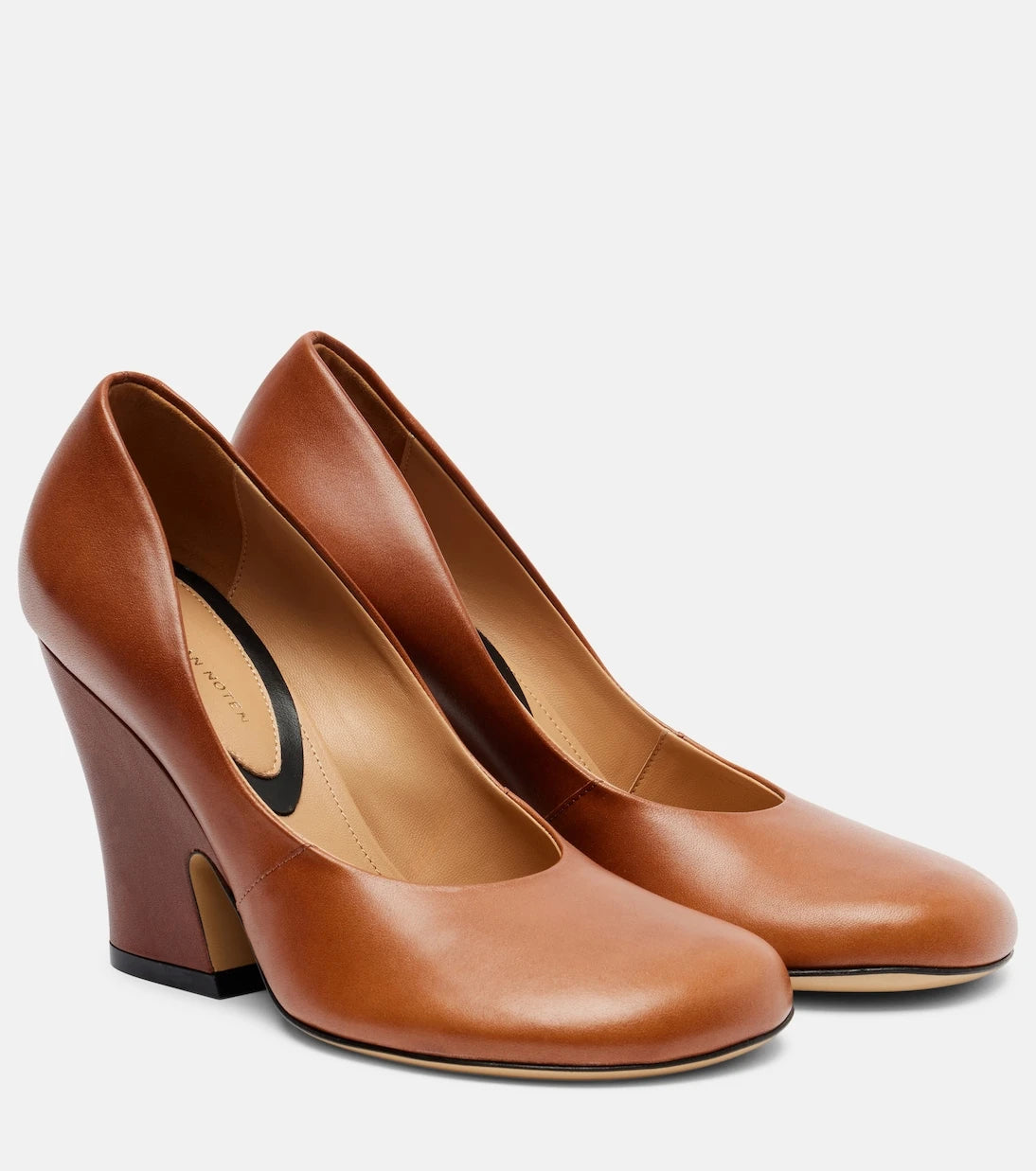 Dries Van Noten - Leather pumps