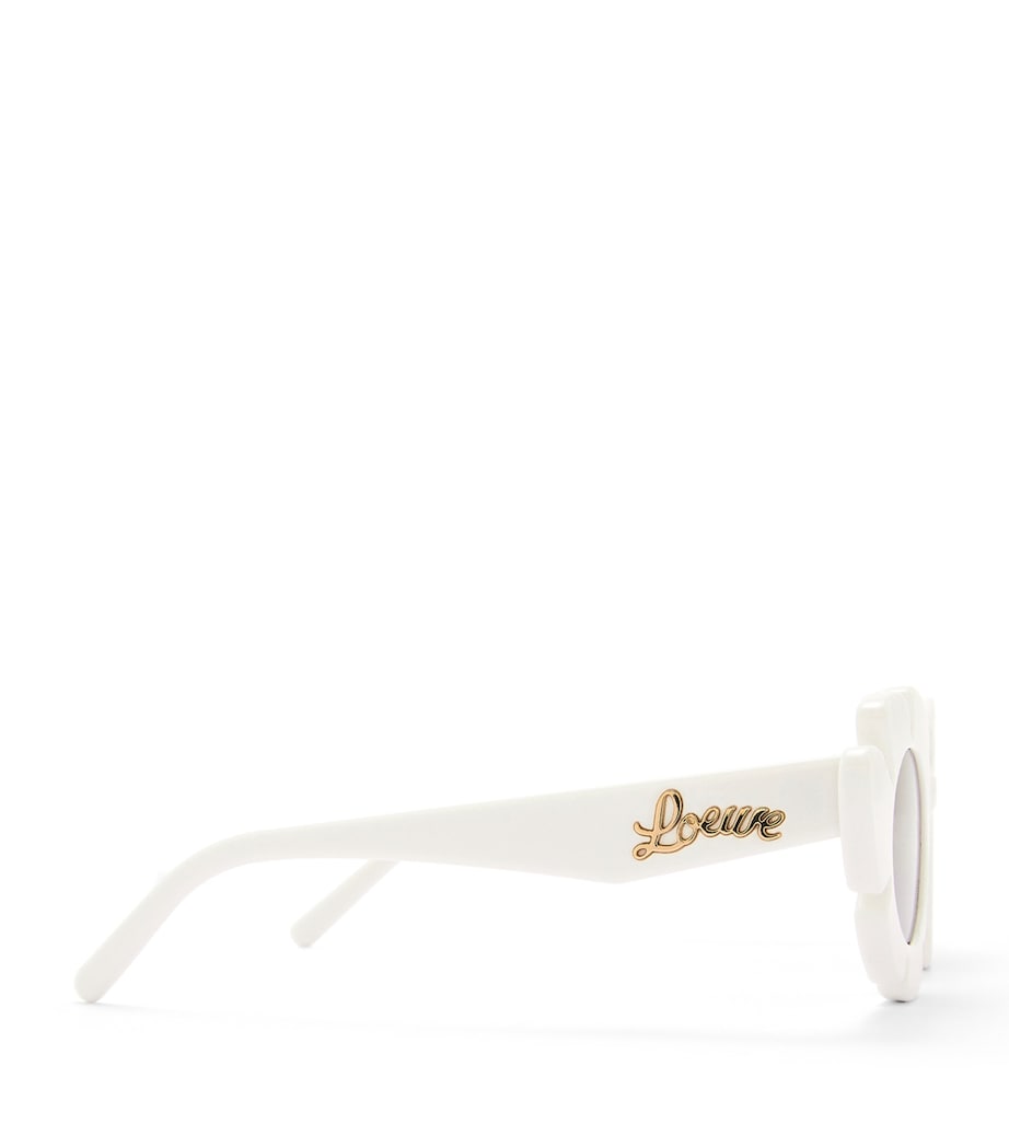 LOEWE White x Paula's Ibiza Flower Sunglasses