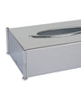 Cylinder Chrome Tissue Box