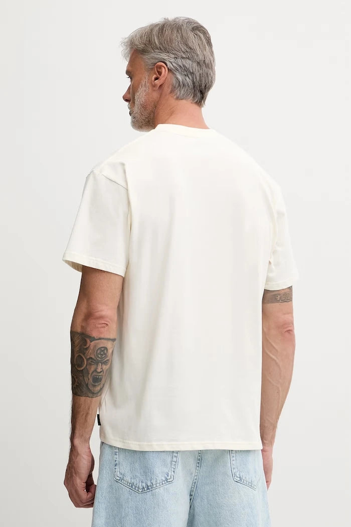 Rip Curl erkek pamuklu tişört SEARCH EMBROIDERY