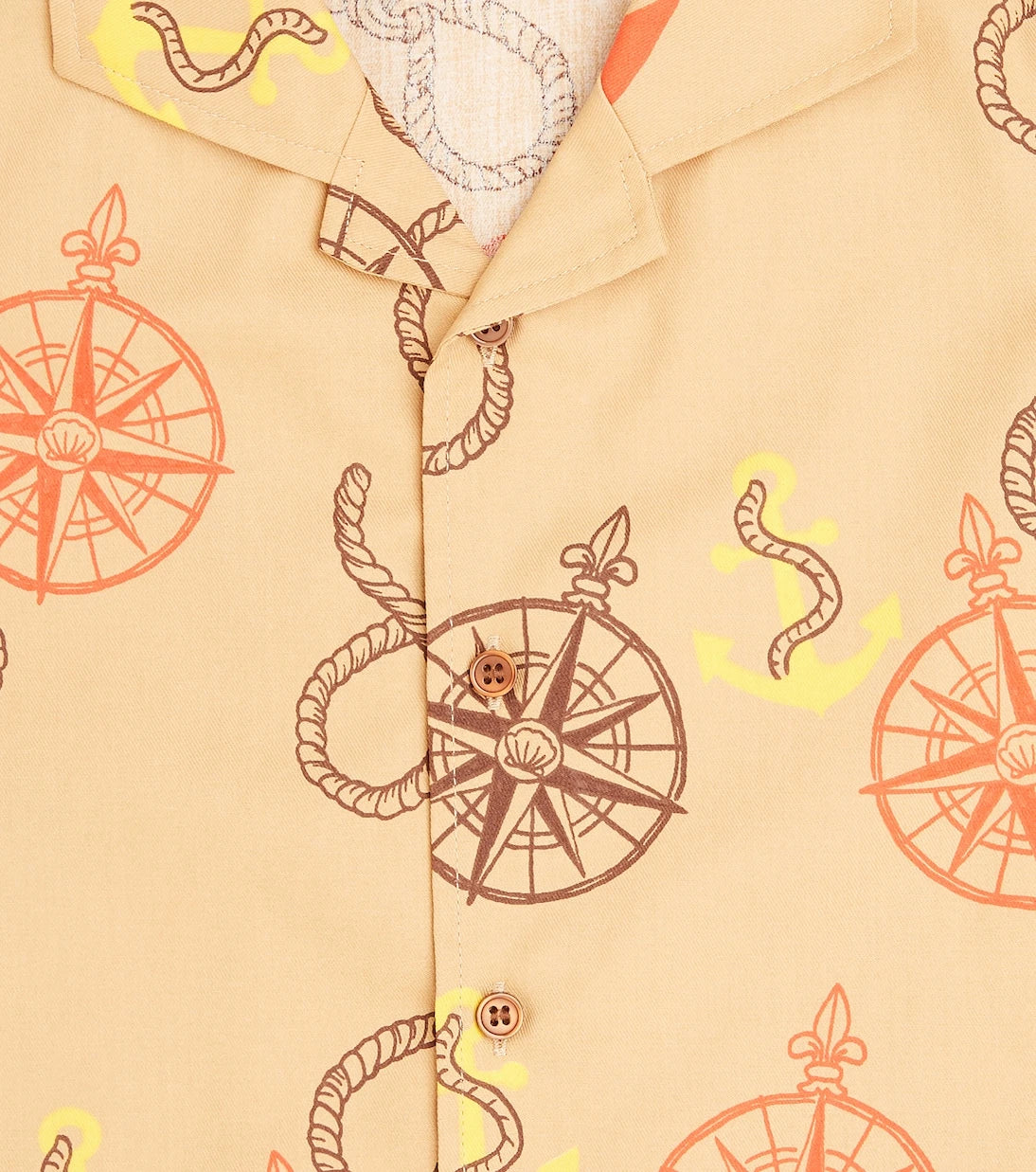 Mini Rodini - Nautical cotton twill shirt
