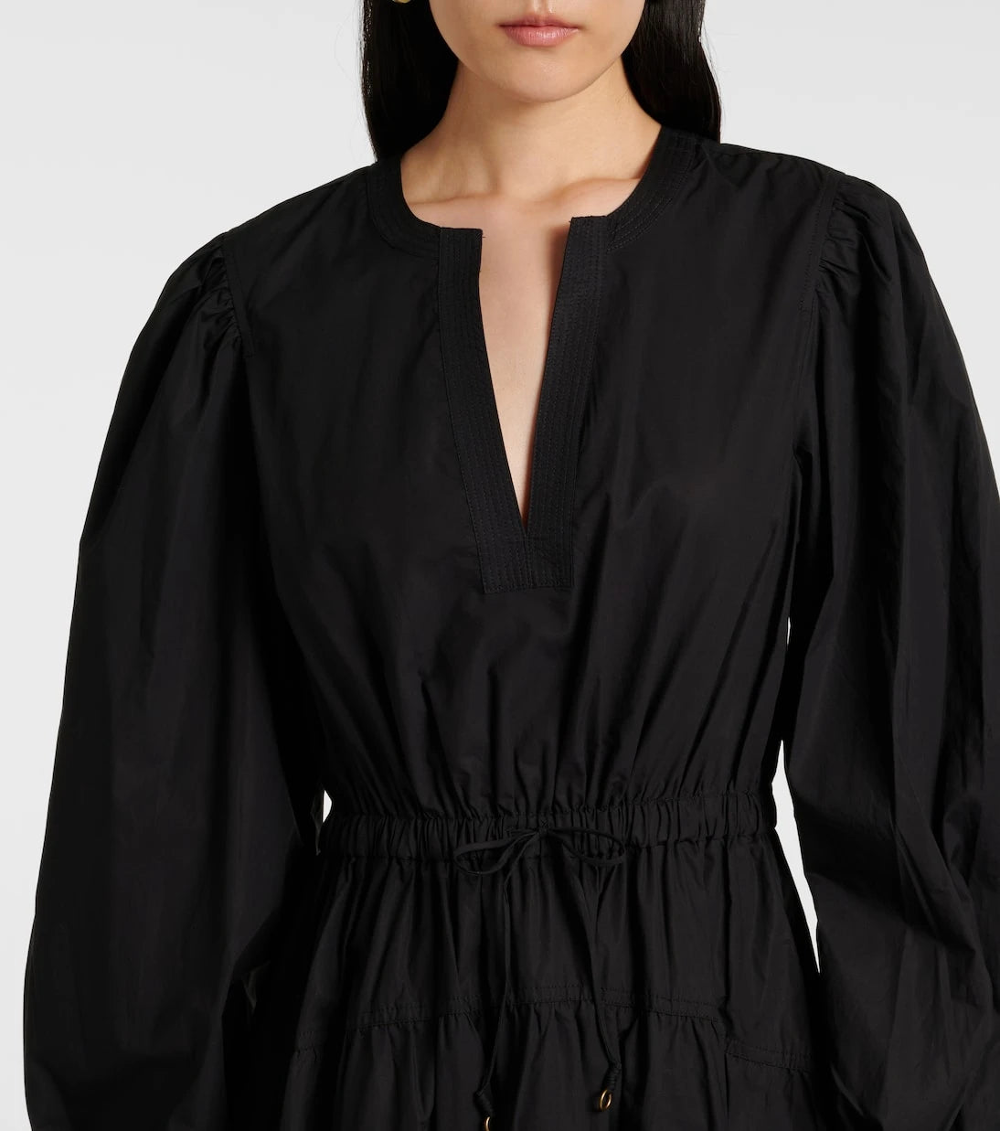 Ulla Johnson - Aurelie pleated cotton midi dress
