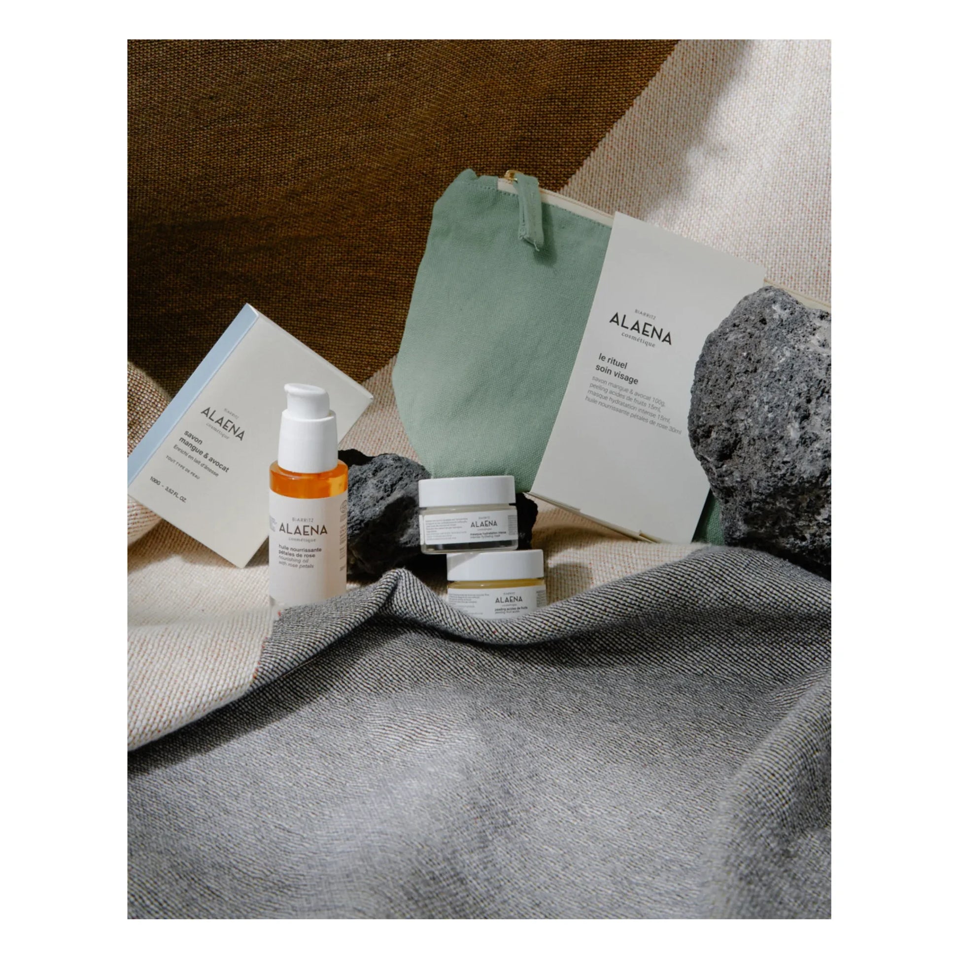 Alaena - Face Skincare Routine Gift Pouch