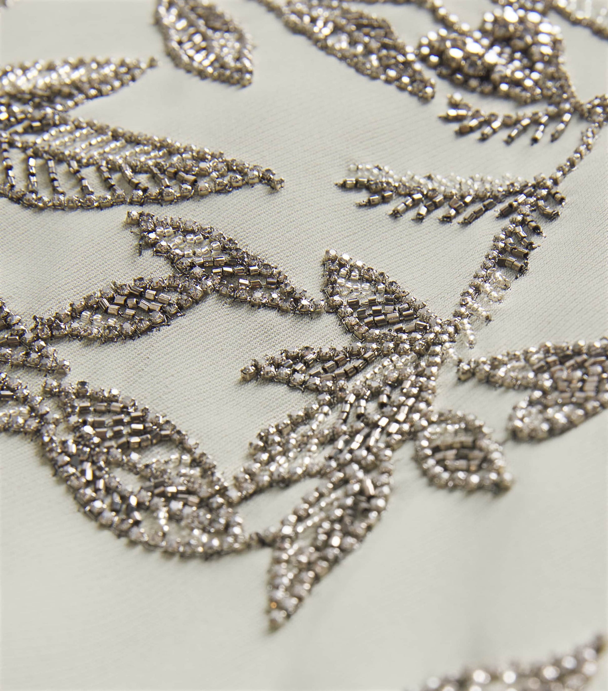 Crepe Vita Column Maxi Dress DUSTY MINT