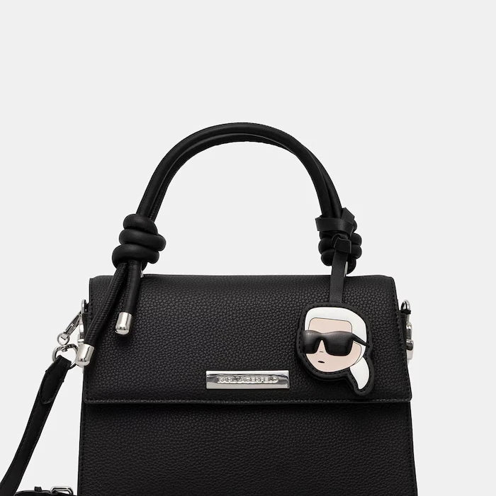 Karl Lagerfeld kadın crossbody çanta suni deri IKON