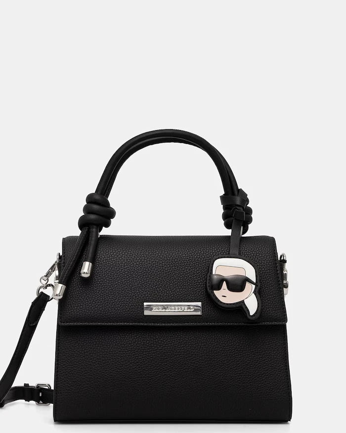 Karl Lagerfeld kadın crossbody çanta suni deri IKON