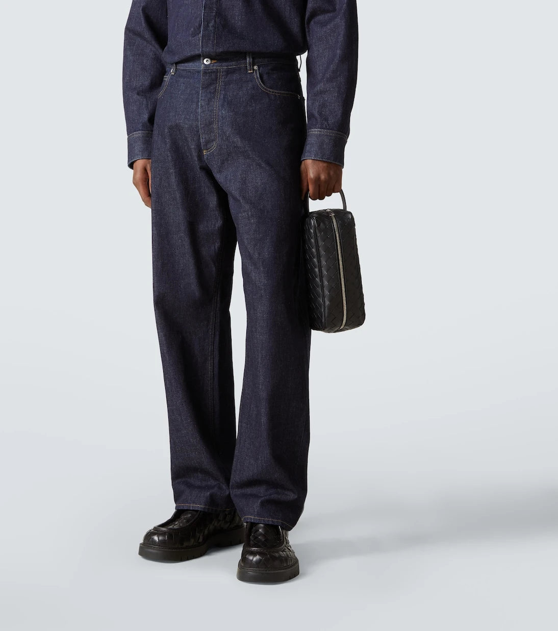 Bottega Veneta - Intrecciato leather wash bag