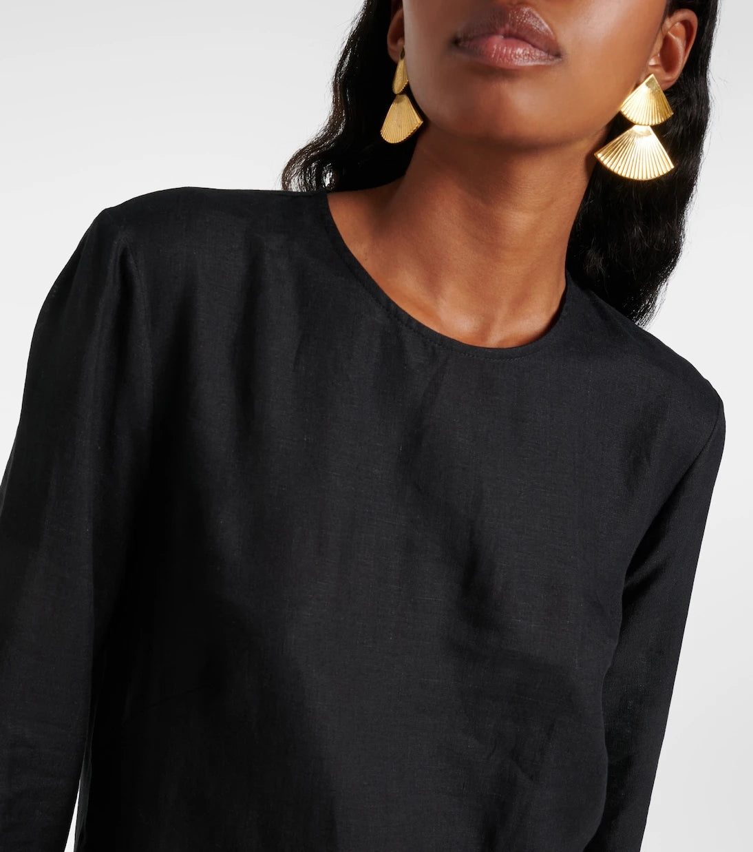 Taller Marmo - Murray linen shift dress