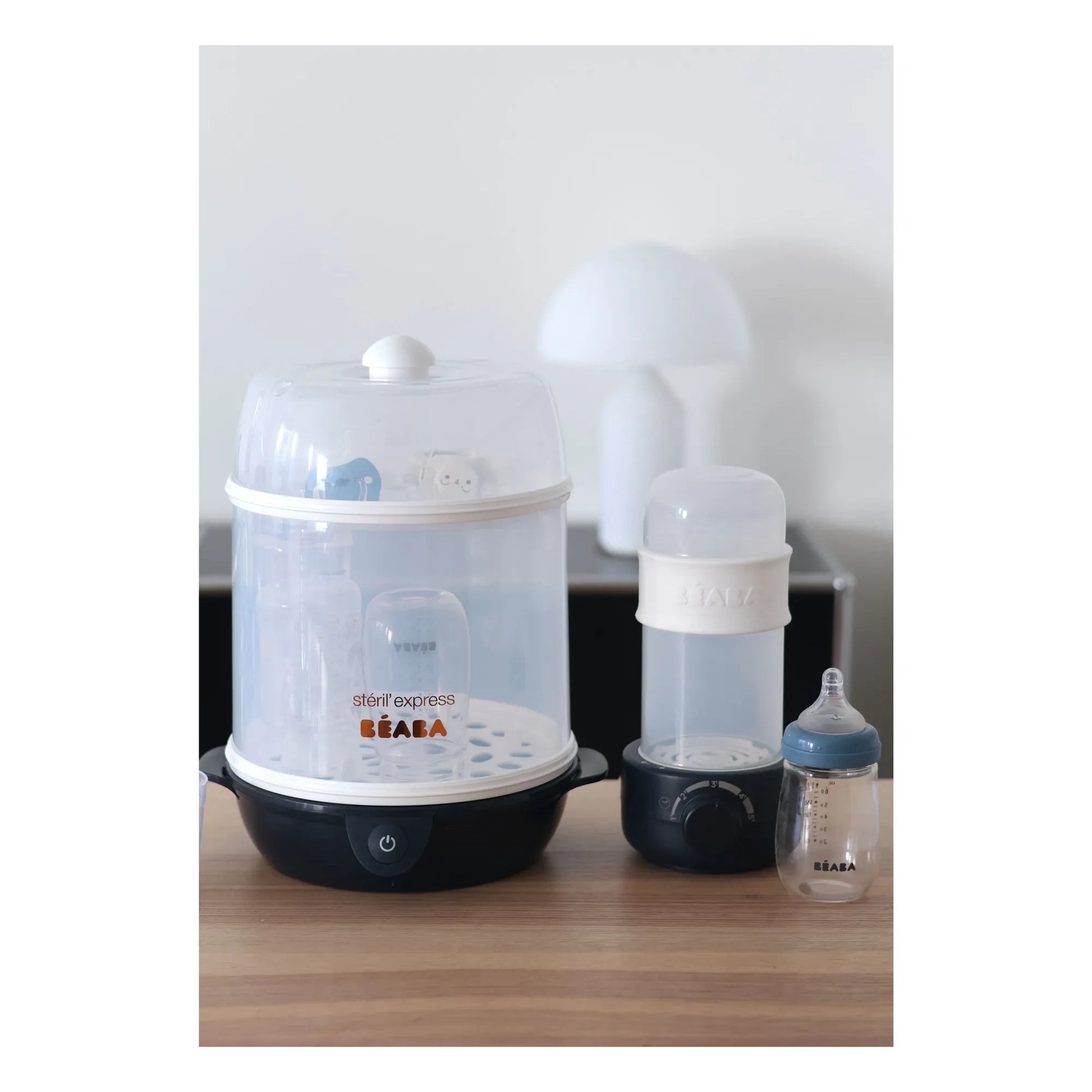Béaba - Steril'express Evolutif 2-in-1 sterilizer | Midnight blue