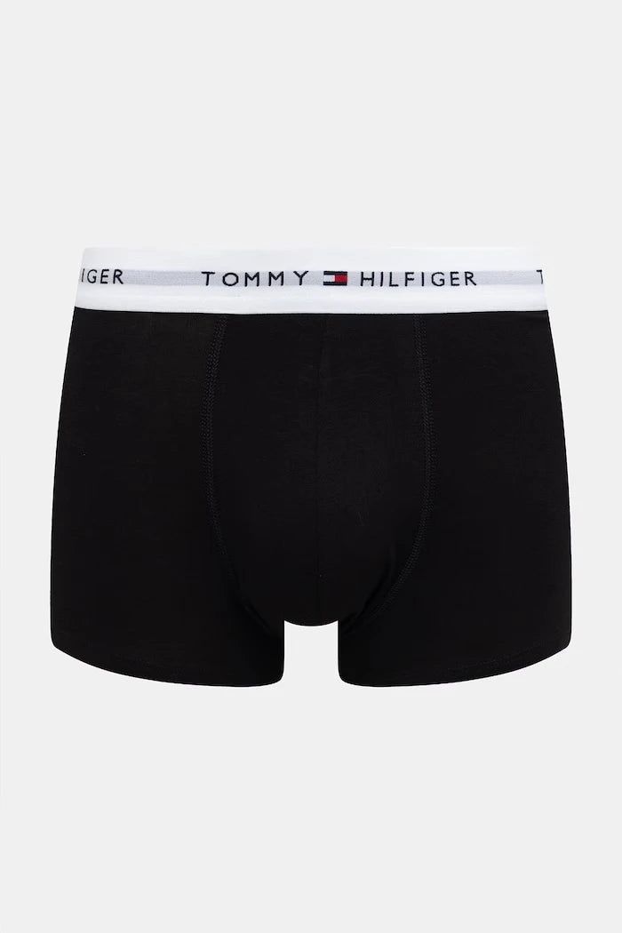 Tommy Hilfiger erkek pamuklu elastanlı dar boxer 3'lü paket
