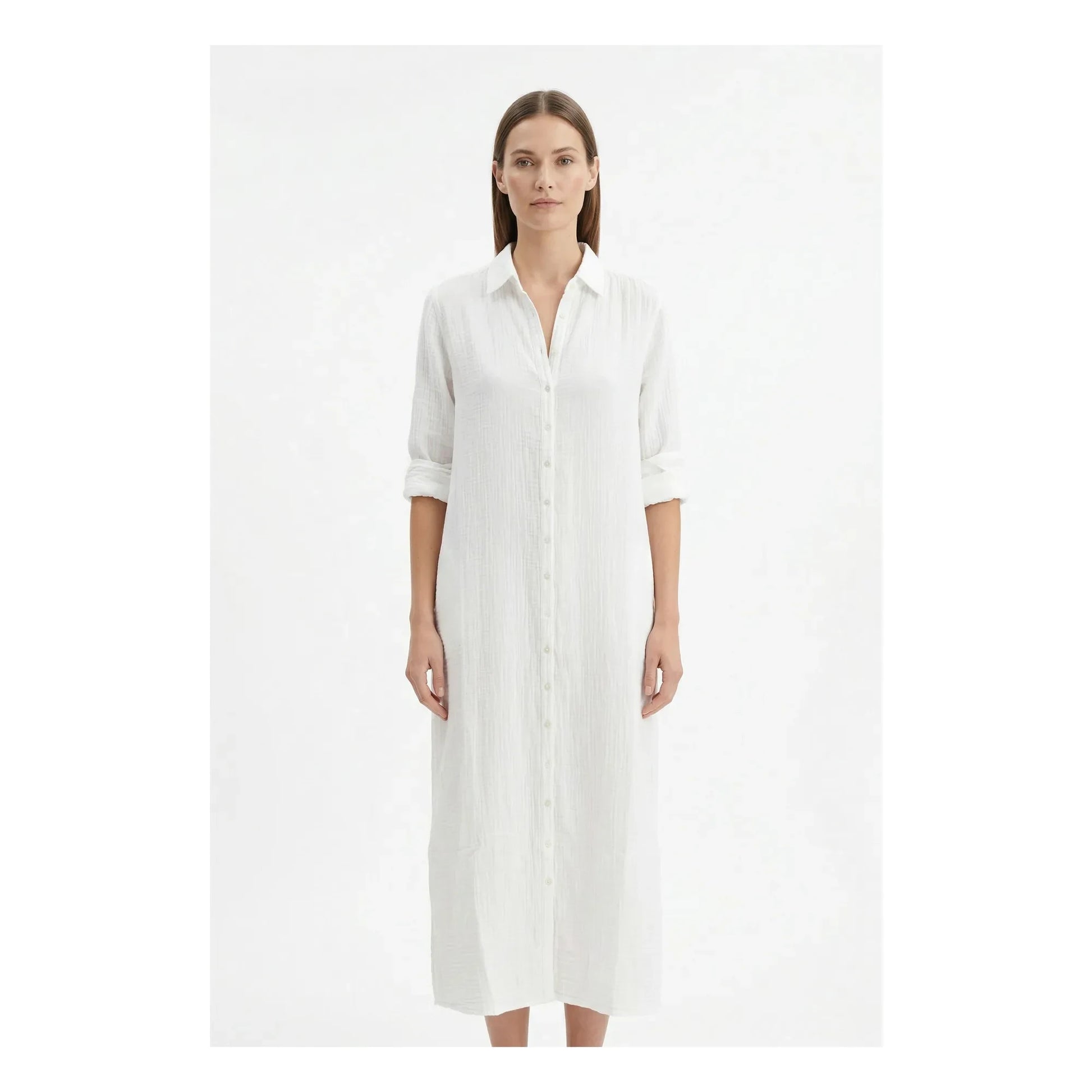 Xirena - Boden Cotton Dress | White