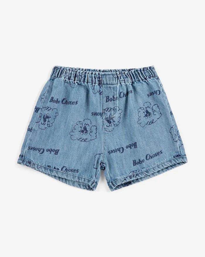 Bobo Choses Pickles The Dog Bebek Denim Şort