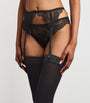 Aubade Black Lace Danse Des Sens Suspender Belt