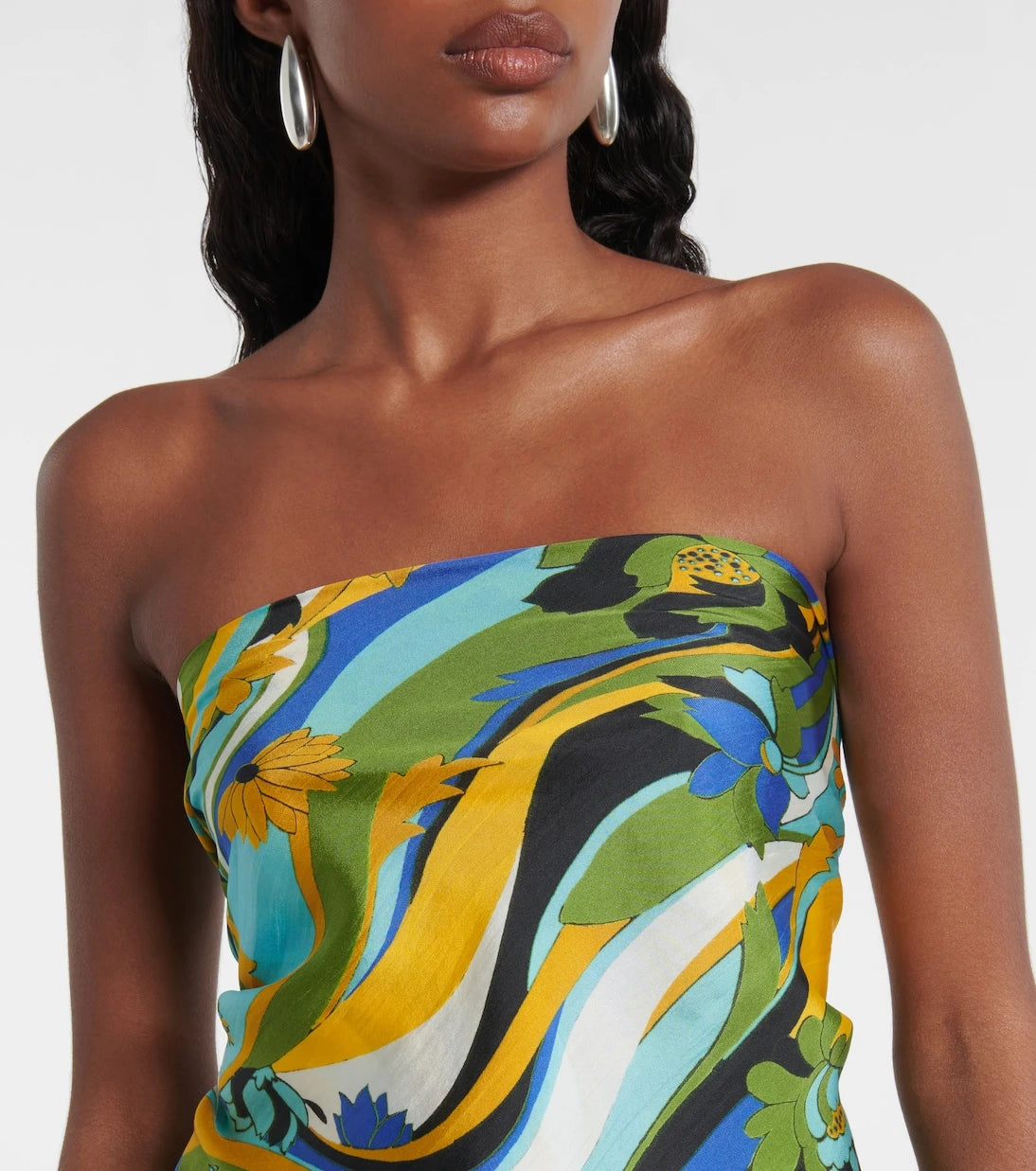Christopher Esber - Floral silk scarf