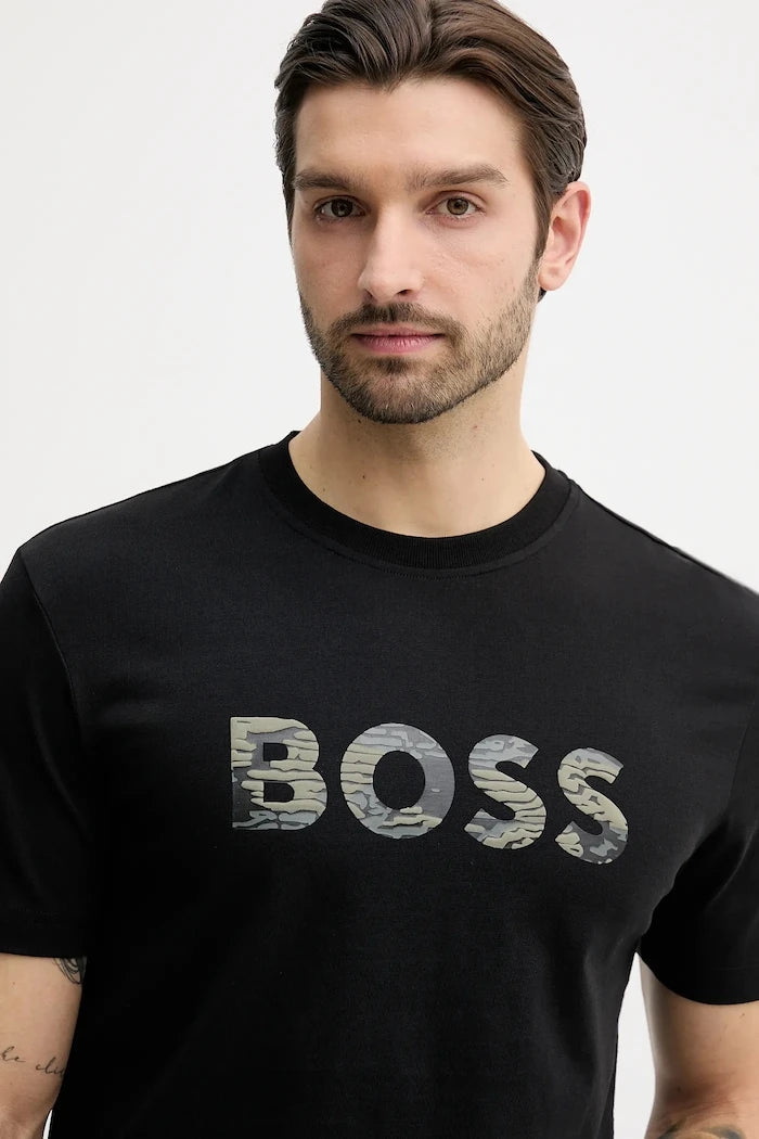 Памучна тениска BOSS Orange Te_Insignia