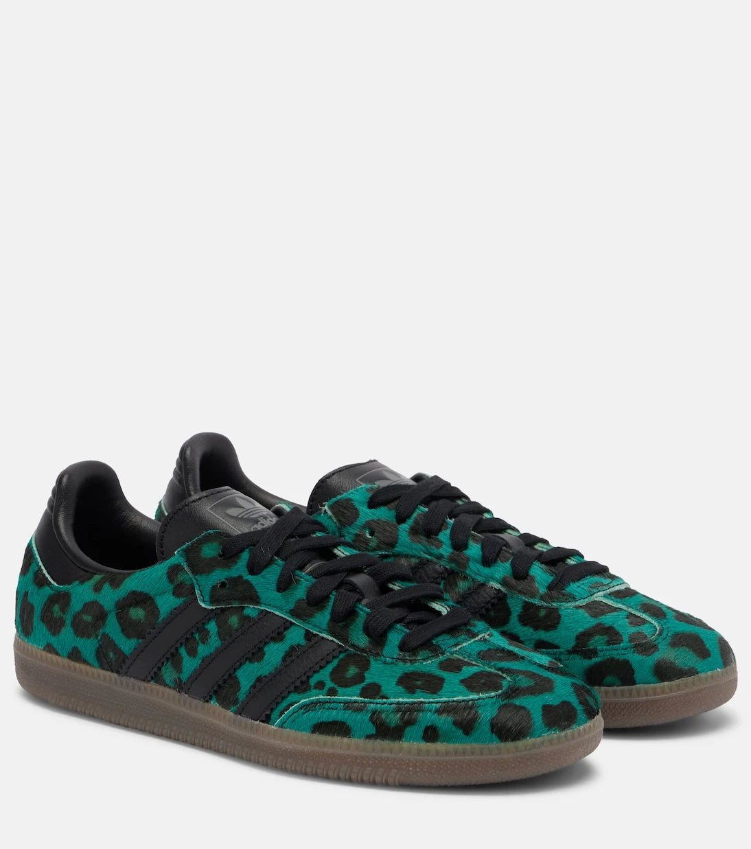 Adidas - Samba OG leopard-print calf hair sneakers