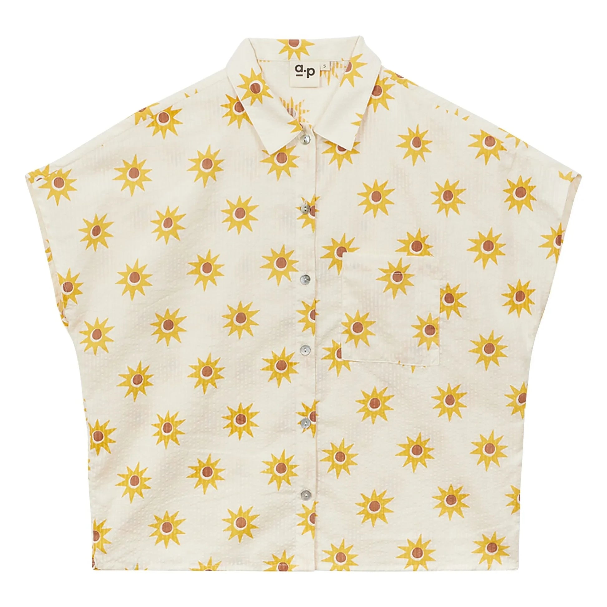 a.p - Sol Coton shirt | White