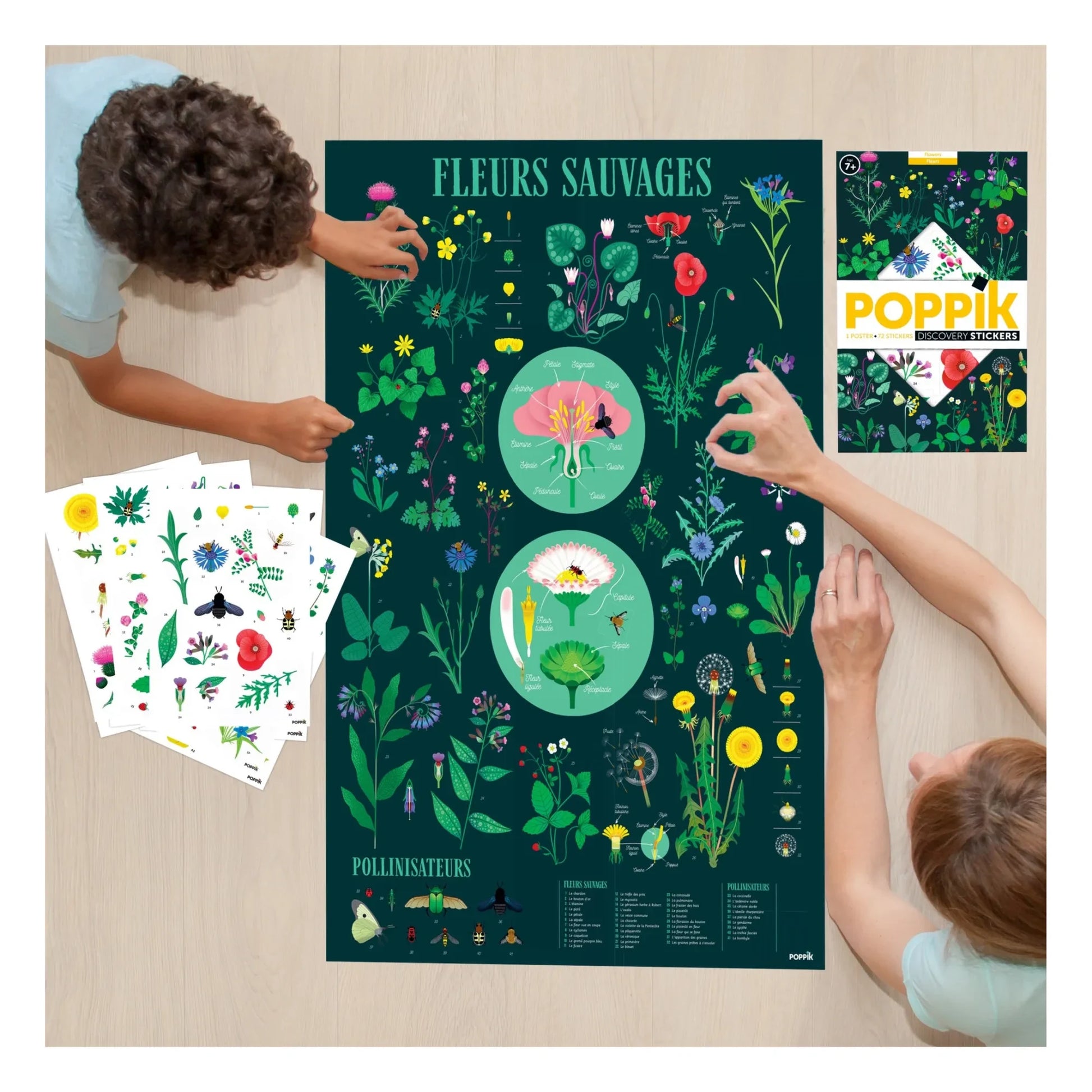 Poppik - Botanical Sticker Poster