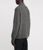 PAIGE Grey Merino Wool-Blend Kotoni Sweater