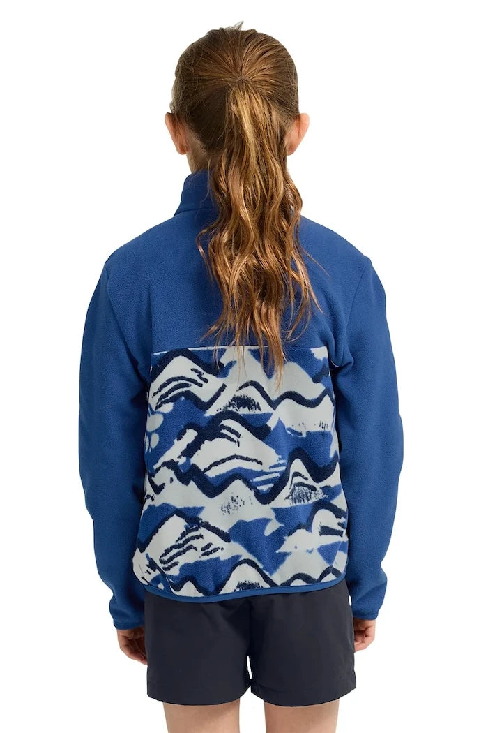 Jack Wolfskin çocuk polar kapüşonlu üst PAW ERA 100 PRINT FZ K