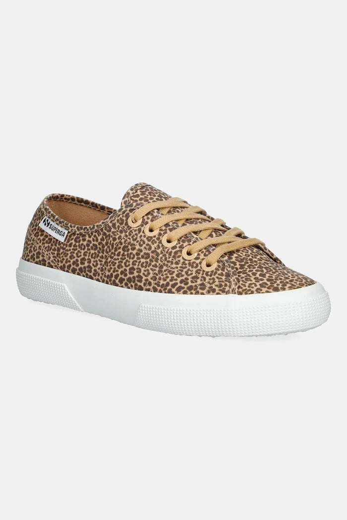 Superga MICRO LEOPARD PRINT LEGGE Düşük Kesim Spor Ayakkabı