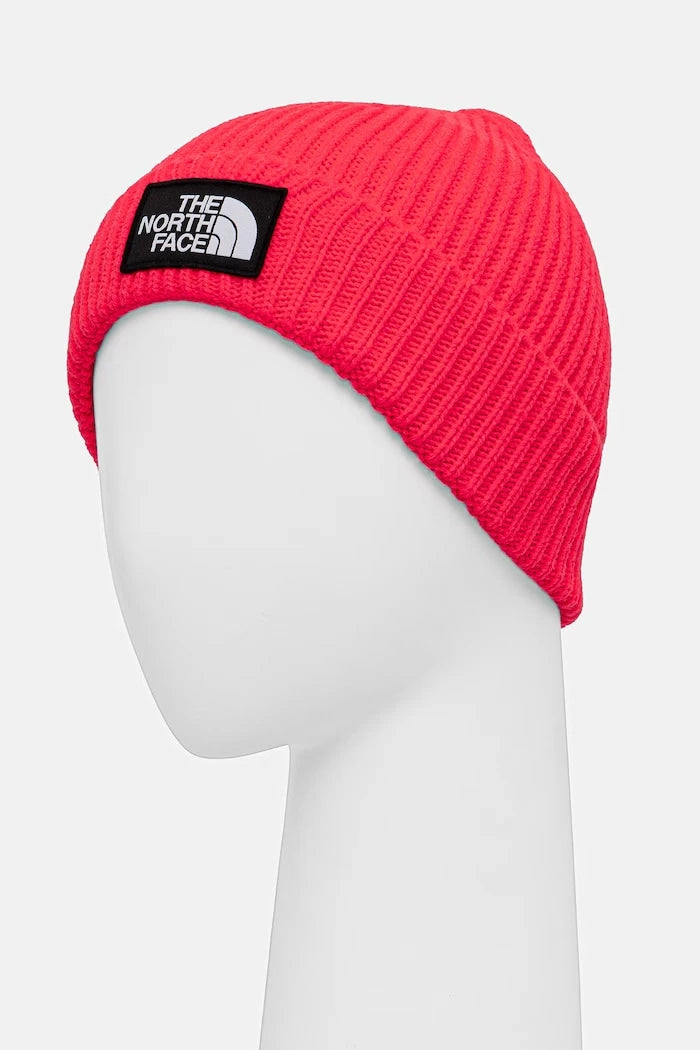 Детска шапка The North Face TNF BOX LOGO CUFFED BEANIE