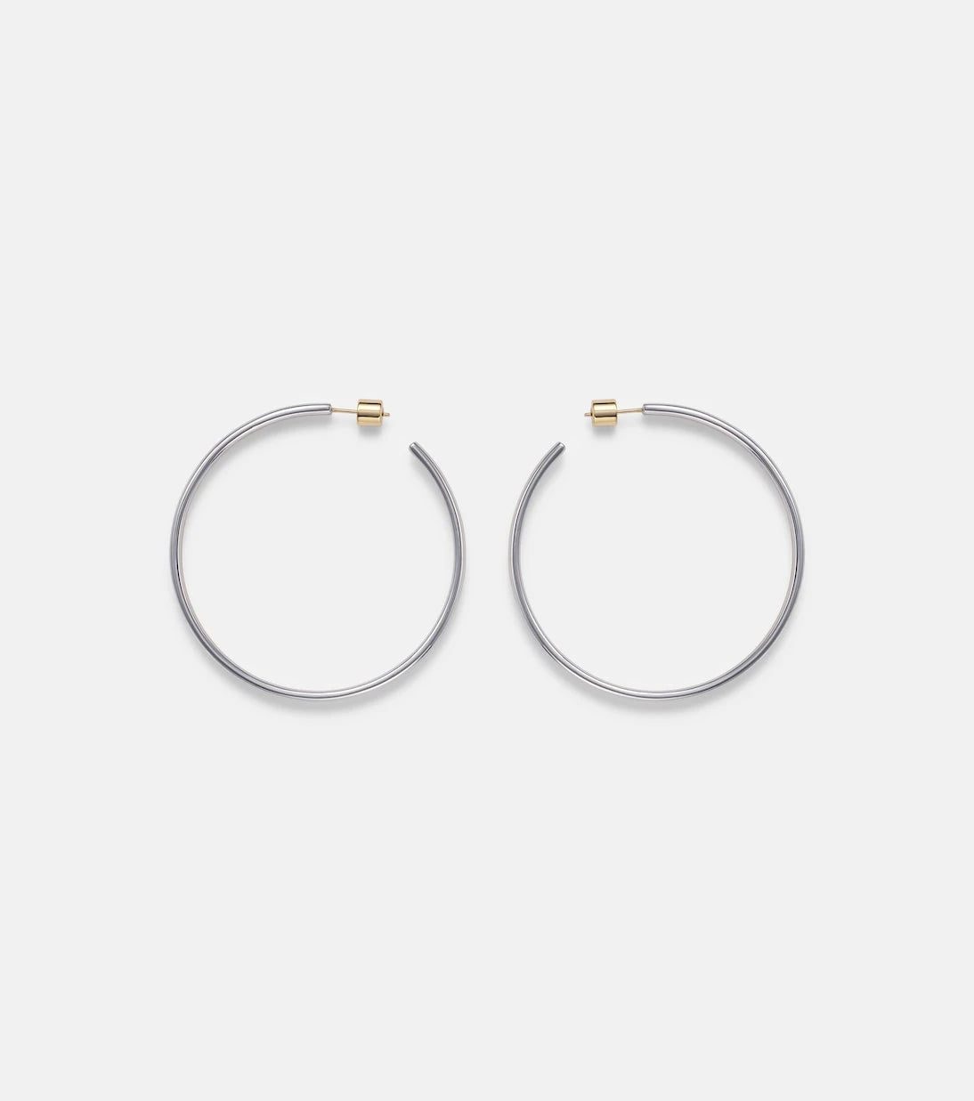 Jennifer Fisher - Thread 10kt gold-plated hoop earrings