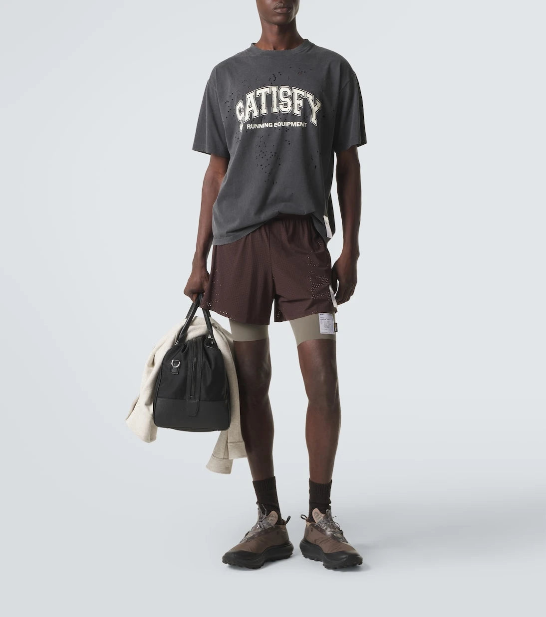 Satisfy - MothTech printed cotton jersey T-Shirt
