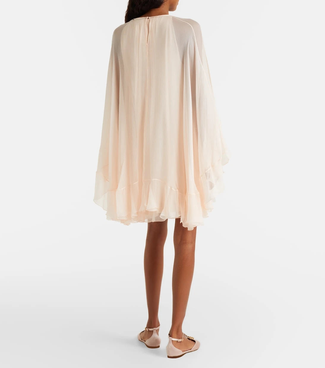 Chloé - Ruffled silk minidress