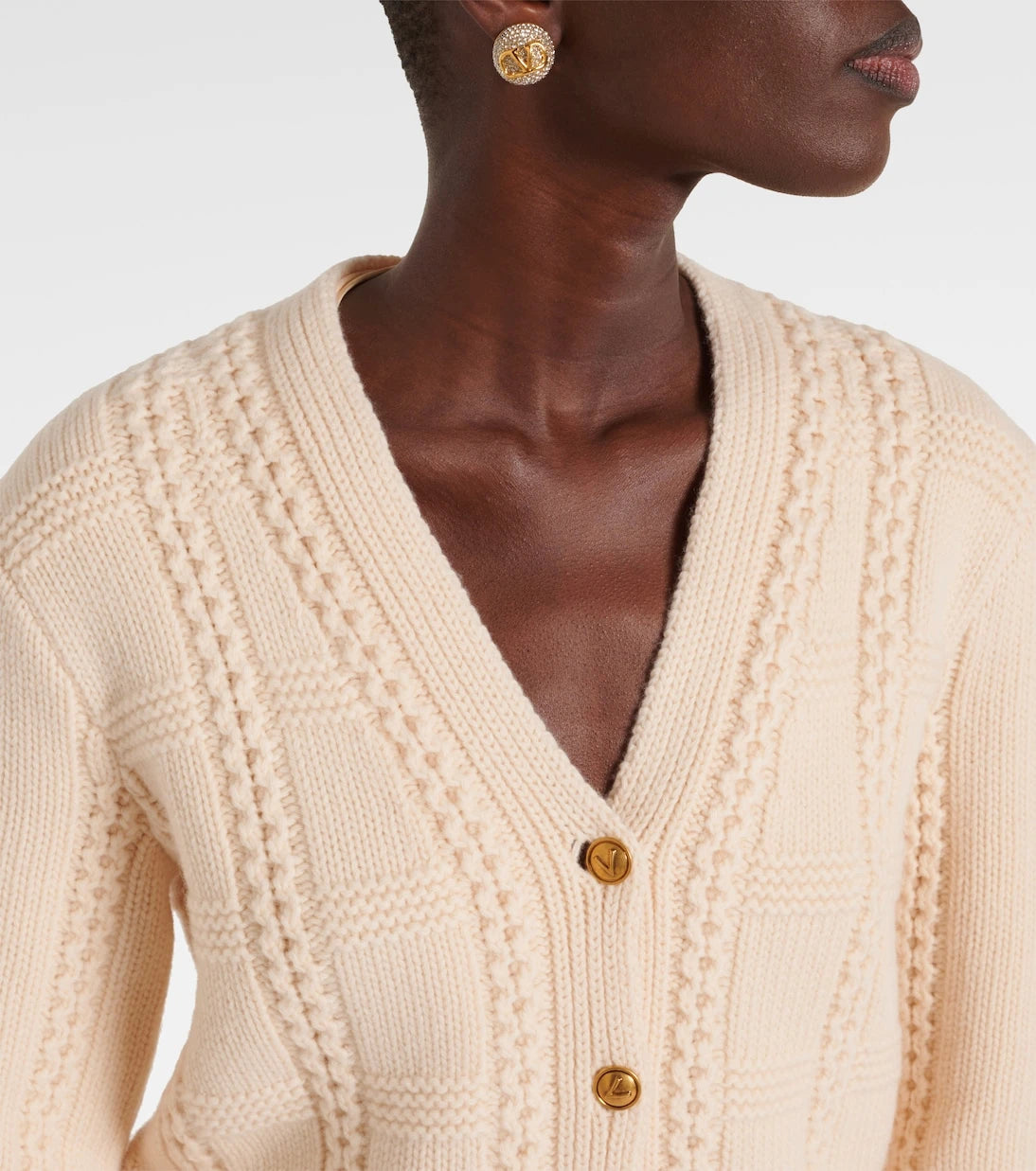 Valentino - Virgin wool cardigan