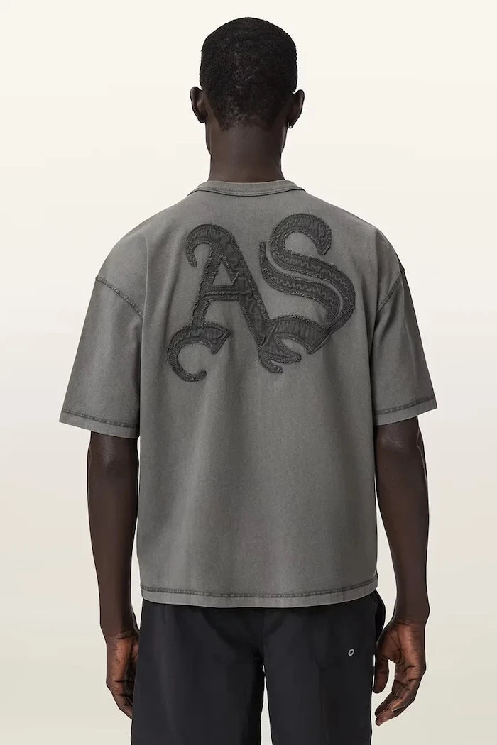 AllSaints тениска мъжка от памук INSIGNIA