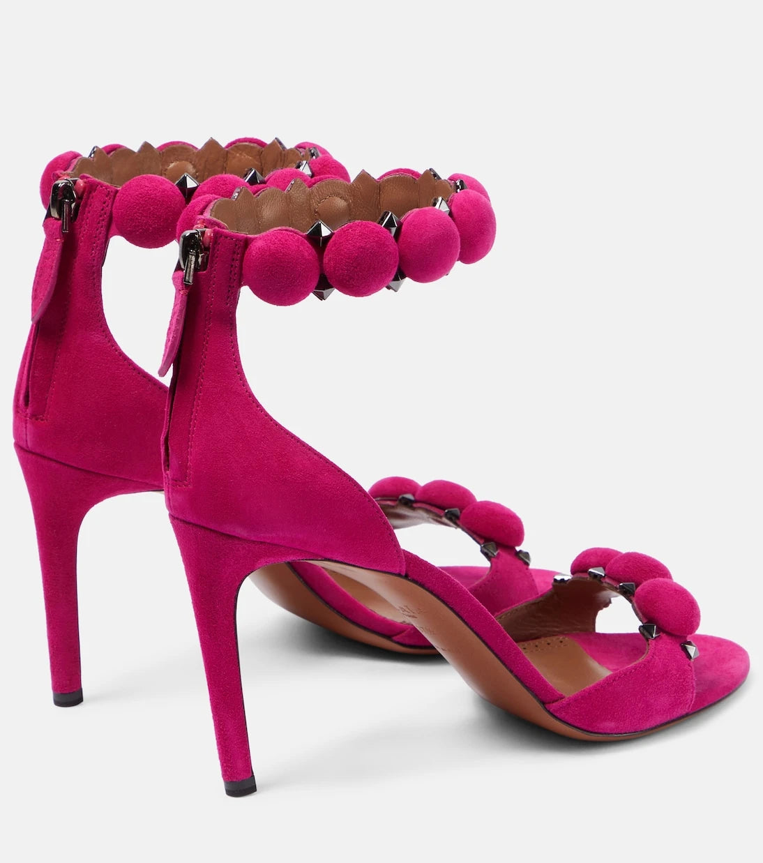Alaïa - La Bombe suede sandals