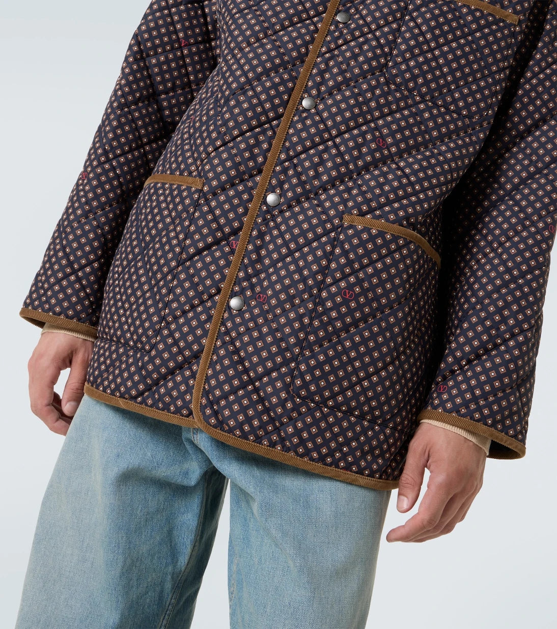 Valentino - Polka-dot quilted jacket