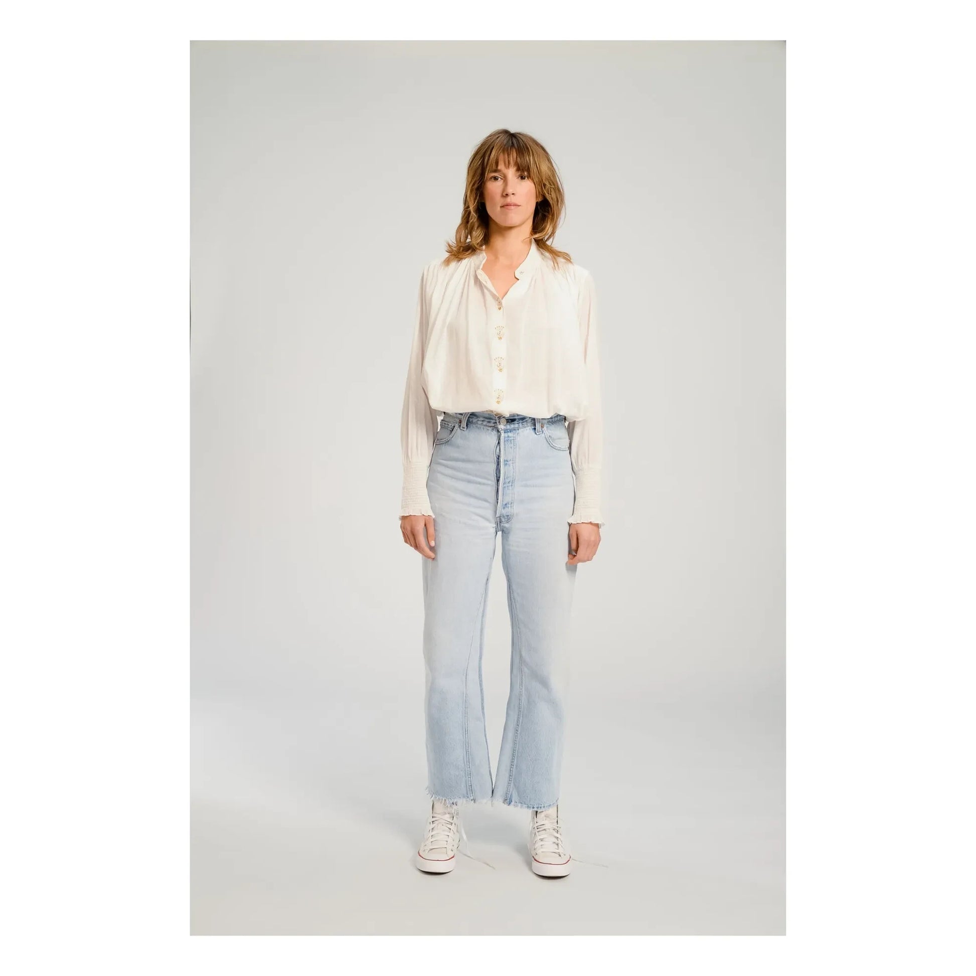 Virginie de Vinster - Santiago blouse | White