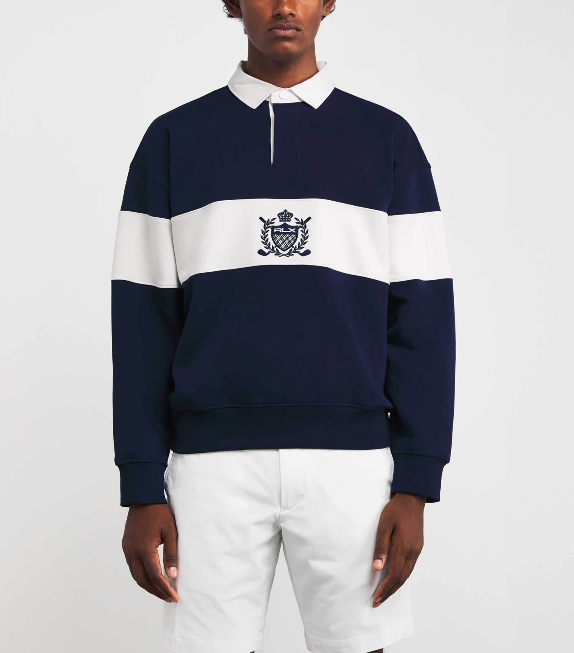 Crest Relaxed Rugby Shirt