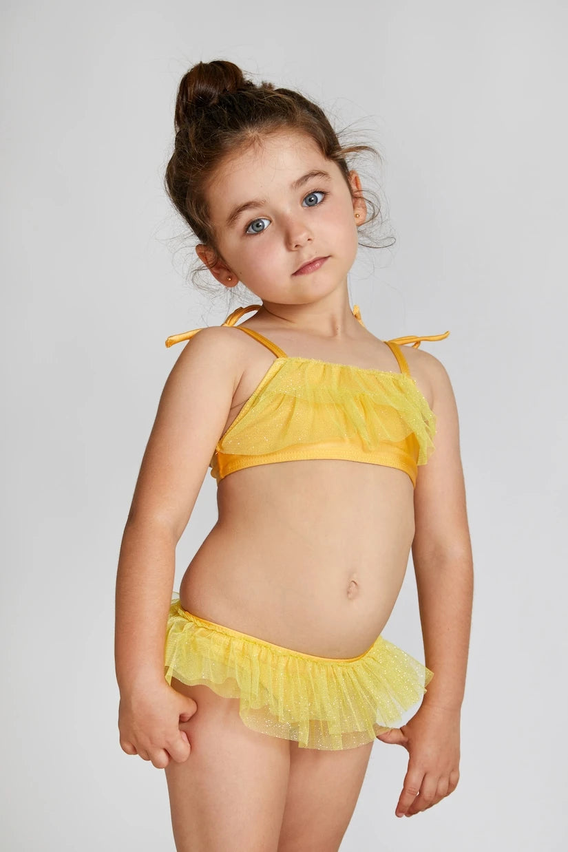 Suncracy - Genova Ballerina tulle-trimmed bikini