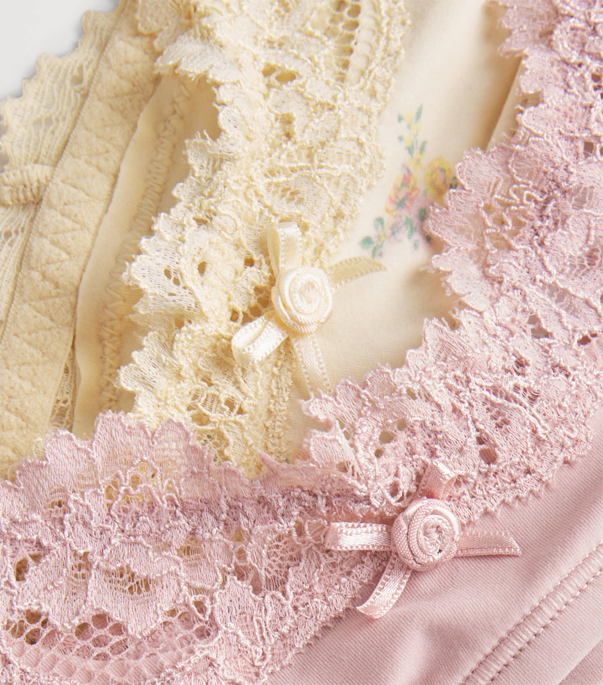 Skims Multi Fits Everybody Scoop-Neck Lace Bralette (Pack of 2)